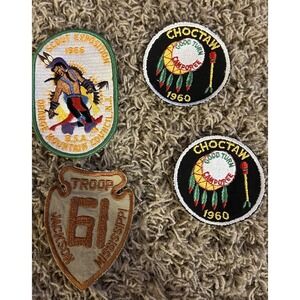 Boy Scouts of America Lot of 4  Patches 1960's Mississippi